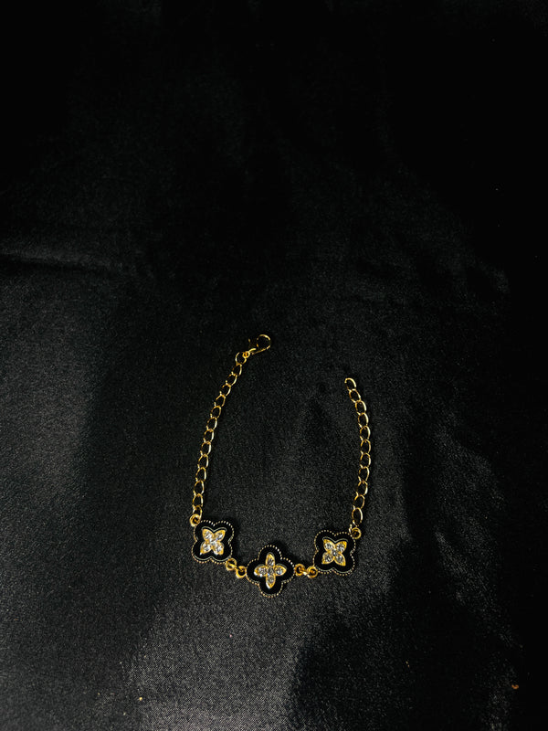 Stainless Steel Clover Bracelet