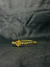 Gold-Plated Bangle With Heart Charm