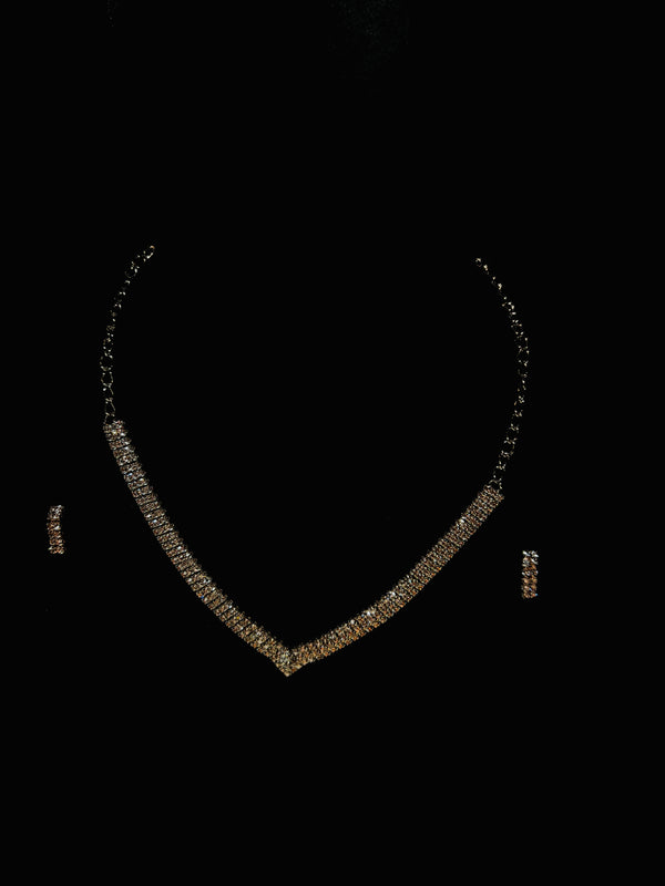 Classic T-pink Sparkle Necklace Set