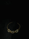 Butterfly-Shaped Charm Bracelet