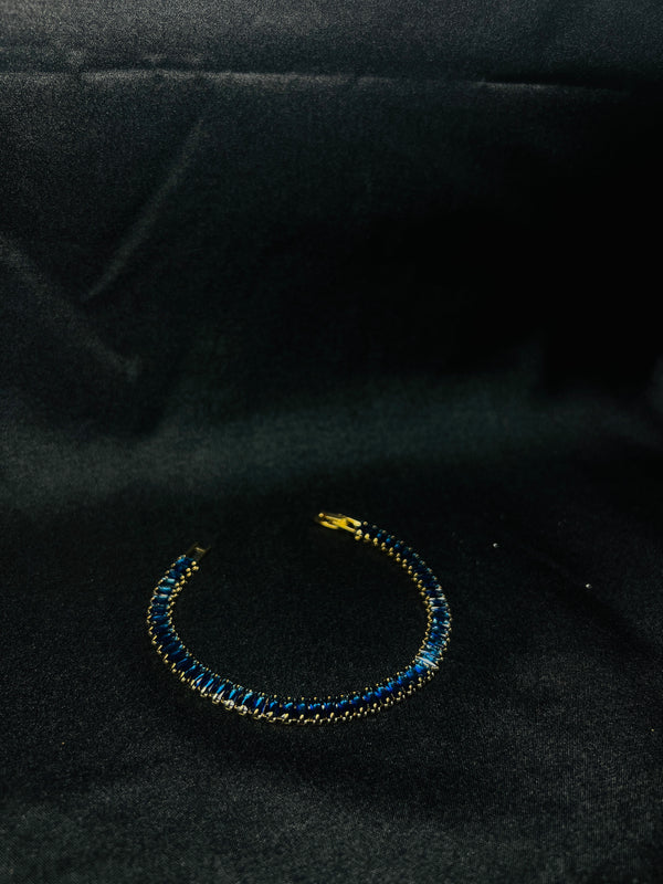 Dark Blue Tennis Bracelet