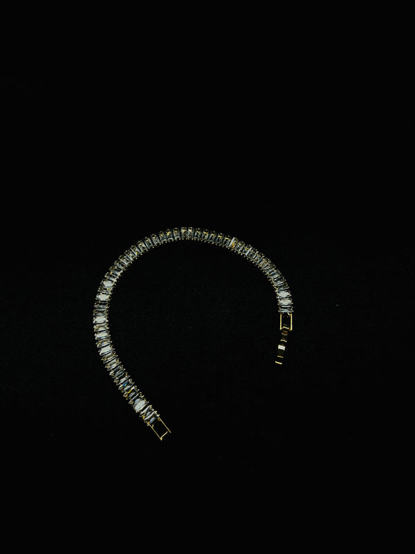 Silver Tennis Bracelet.