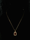 Royal Red Stone Pendant Necklace